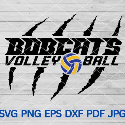 21885 High School Bobcats Volleyball svg Bobcat svg Bobcats svg Cut Files Cricut Bobcats school Bobcats mascot svg Bobcats Pride Spirit svg