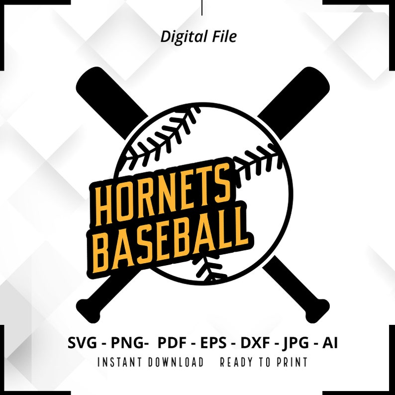 219 Hornets Baseball SVG PNG Hornets svg Baseball svg Hornets Shirt svg Hornets Cheer svg Hornets Mom svg Baseball Shirt svg Cricut