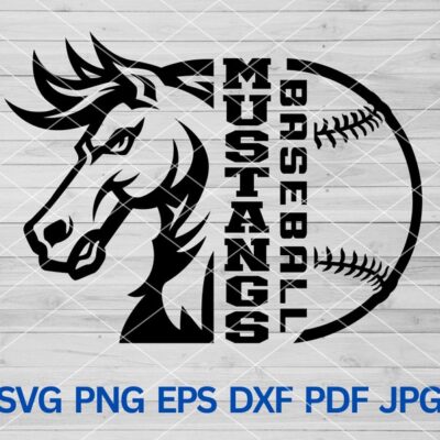 21946 High School Mustangs Baseball svg Mustangs Pride svg Mustangs svg Mustangs mascot svg Mustangs svg cut file cricut Mustangs Cheer mom