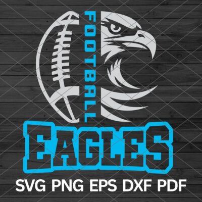 21971 High School Eagles Football svg Eagle Hawk Bird svg Eagles mascot svg Eagle Cut Files Cricut Eagles School Spirit Team sports Eagles svg