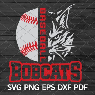 21996 High School Bobcats Baseball svg Bobcat svg Bobcats svg Cut Files Cricut Bobcats school Bobcats mascot svg Bobcats Pride Spirit svg