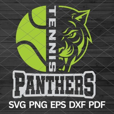 22018 High School Panthers Tennis svg Panthers Pride svg Panther svg Panthers svg Panthers mascot svg Panthers svg cut file cricut Cheer mom