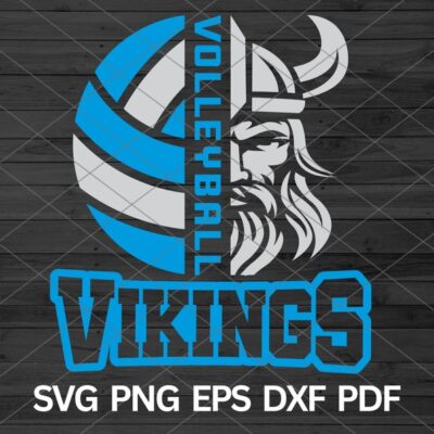 22045 High School Vikings Volleyball svg Viking Svg Vikings svg Cut Files Cricut Vikings school svg sports Vikings mascot svg Vikings Pride