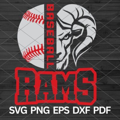 22074 High School Rams Baseball svg Ram Svg Rams svg Rams svg Cut Files Cricut Rams school svg sports Rams mascot svg Rams Pride Spirit