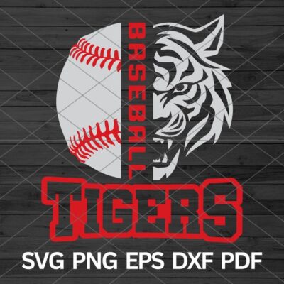 22080 High School Tigers Baseball svg Tigers svg Tigers mascot svg Tigers Cut Files Cricut Tigers School Spirit Tigers Pride Tigers Cheer