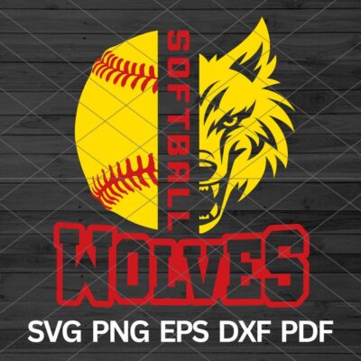 22082 High School Wolves Softball svg Wolves Pride svg Wolf Svg Wolves svg Wolves Softball Cut file Wolves Mascot svg Wolves Cheer Mom