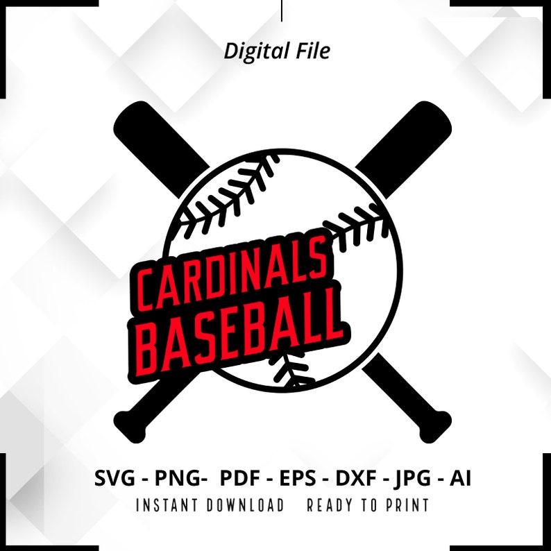 221 Cardinals Baseball SVG PNG Cardinals svg Baseball svg Cardinals Shirt svg Cardinals Cheer svg Cardinals Mom svg Baseball Shirt svg