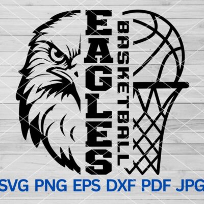 22114 High School Eagles Basketball svg Eagle Hawk Bird svg Eagles mascot svg Eagles School Spirit Eagles Pride svg Basketball Cheer Mom svg