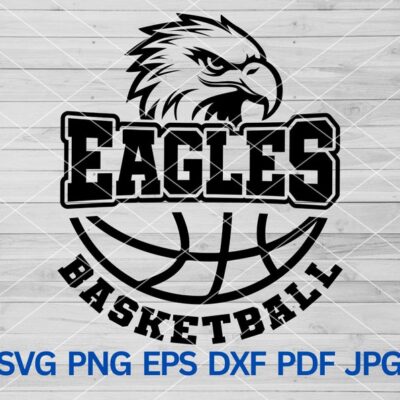 22116 High School Eagles Basketball svg Eagle Hawk Bird svg Eagles mascot svg Eagles School Spirit Eagles Pride svg Basketball Cheer Mom svg