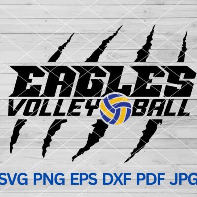 22172 High School Eagles Volleyball svg Eagle Hawk Bird svg Eagles mascot svg Eagles School Spirit Eagles Pride svg Basketball Cheer Mom svg