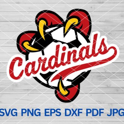 22250 High School Cardinals Soccer svg Cardinal svg Cardinals svg Cardinal mascot svg Cardinal school pride cut file cricut Soccer svg