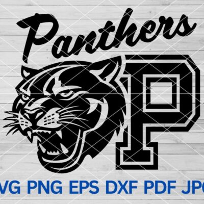 22369 Panthers svg Panther svg Panthers School Spirit Panthers mascot svg Panthers pride svg cut file cricut Panthers Cheer Panthers PNG