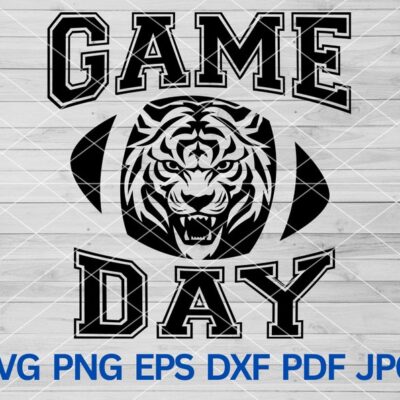 22370 Game Day Tigers svg Tiger svg Tigers svg Tigers mascot svg High School Tigers Football Tigers School Spirit Tigers Pride Tigers Cheer