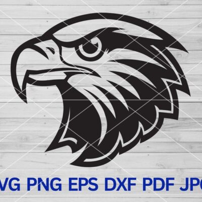 22468 Falcons Svg Falcon svg Cut Files Cricut Silhouette Falcon Falcons Pride Svg Falcon Head SVG American Falcon Vector Images Falcon PNG