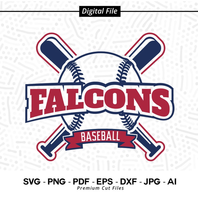 225 Falcons Baseball SVG PNG Baseball svg Falcons svg Baseball Shirt svg Baseball Mom svg Falcons Pride svg Falcons Cheer svg Cricut