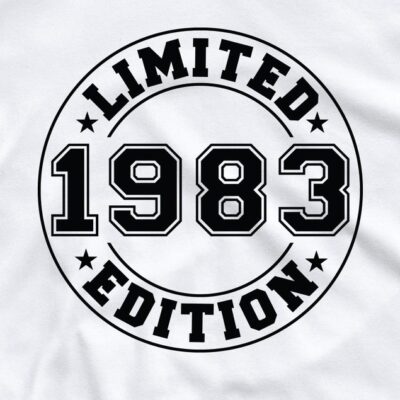 22635 Limited Edition 1983 SVG PNG Birthday Svg Est 1983 Shirt Svg Birthday Png 1983 Svg 1983 Png 41st Birthday Svg 1983 Cut Files