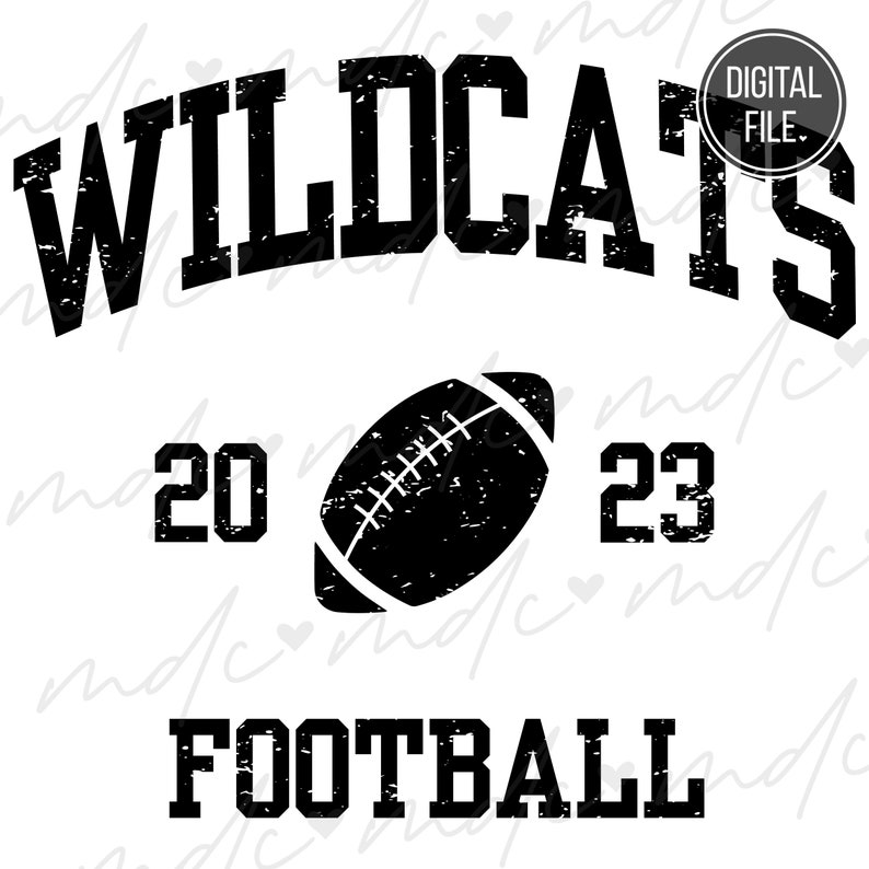 23017 Wildcats Football svg Wildcat Football png Wildcats svg Football Team svg Wildcat Pride svg Wildcat svg