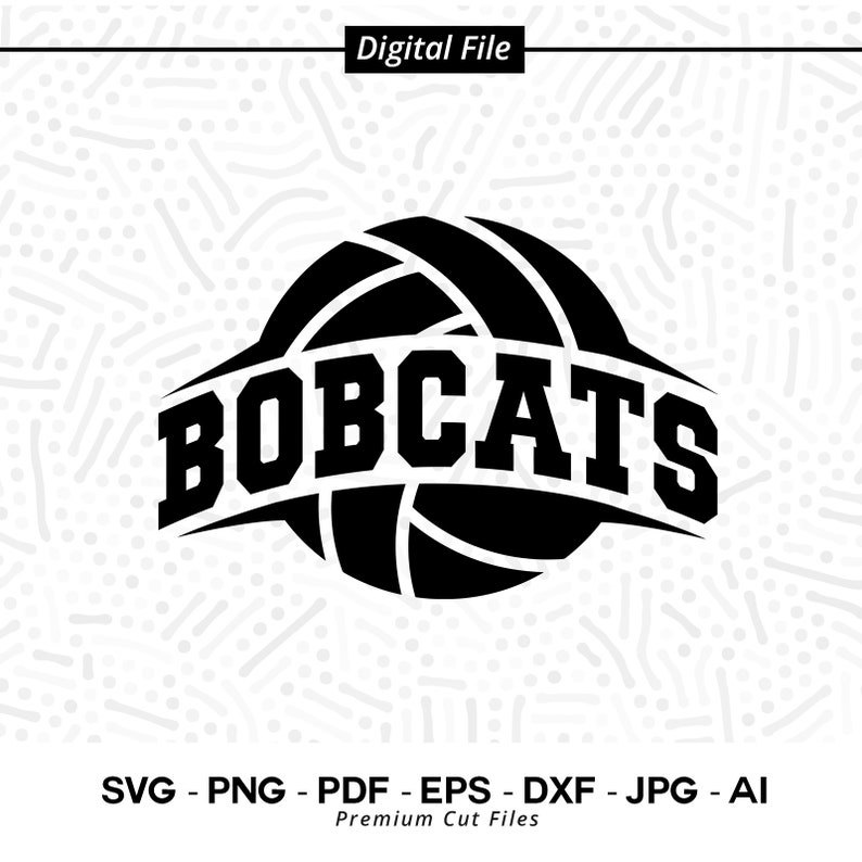 2356 Bobcats Volleyball SVG PNG Bobcats Bobcat Volleyball Svg Volleyball Shirt Svg Bobcats Vibes svg Volleyball Mom Svg