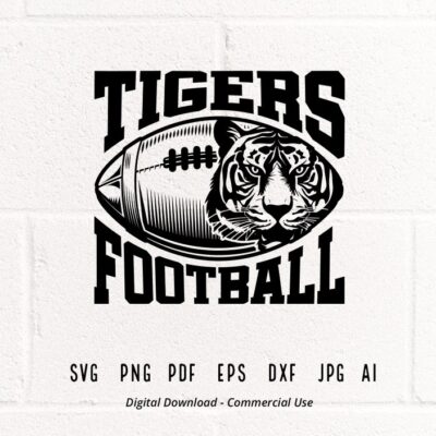 237 Tigers SVG PNG Tigers Face svg Tigers Football svg Tigers Mascot svg Tigers Cheer Tigers Vibes School Spirit svg SVG for Shirts svg