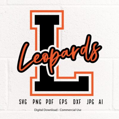 2455 Leopards SVG PNG Leopards Mascot svg Leopards Cheer svg Leopards Shirt svg Leopards Sport svg Leopards Mom svg Leopards Love svg