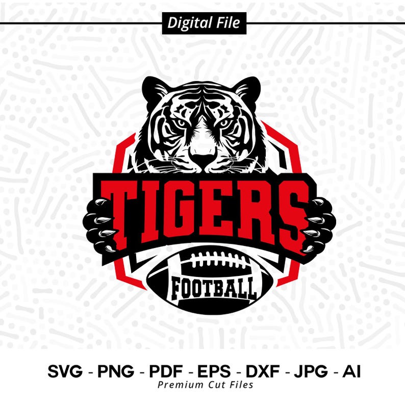 2502 Tigers SVG PNG Tigers Face svg Tigers Football svg Tigers Mascot svg Tigers Cheer Tigers Vibes School Spirit svg SVG for Shirts svg