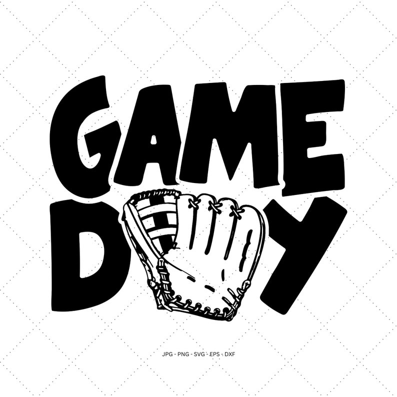 2507 Game Day Svg Baseball Mom Svg Baseball Gift Baseball Mom Png Game Day Baseball