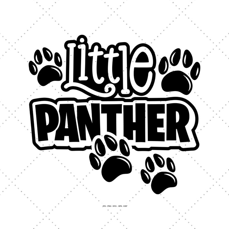 2526 Panther Svg School Pride School Team Svg School Team Svg Team Mascot Team Name Pride Cut File