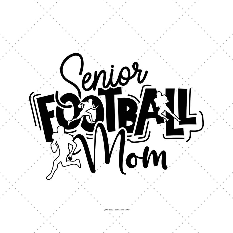 2545 Football Mom Svg Football Shirt Png Football Mom Football DXF Football Cut File