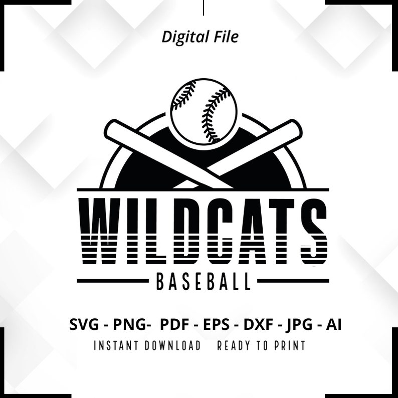 260 Wildcats Baseball SVG PNG Wildcats svg Baseball svg Wildcats Shirt svg Wildcats Cheer svg Wildcats Mom svg Baseball Shirt svg Cricut