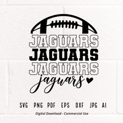 2616 Stacked Jaguars SVG Jaguars Mascot svg Jaguars svg Jaguars School Team svg Jaguars Cheer svg Jaguars Vibes svg School Spirit svg Cricut