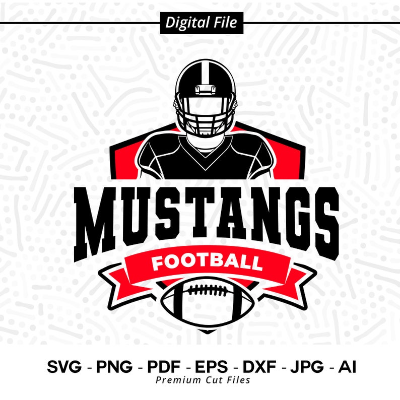 2812 Mustangs Football SVG PNG Mustangs Mascot svg Mustangs svg Mustangs School Team svg Mustangs Cheer svg Mustangs Pride School Spirit