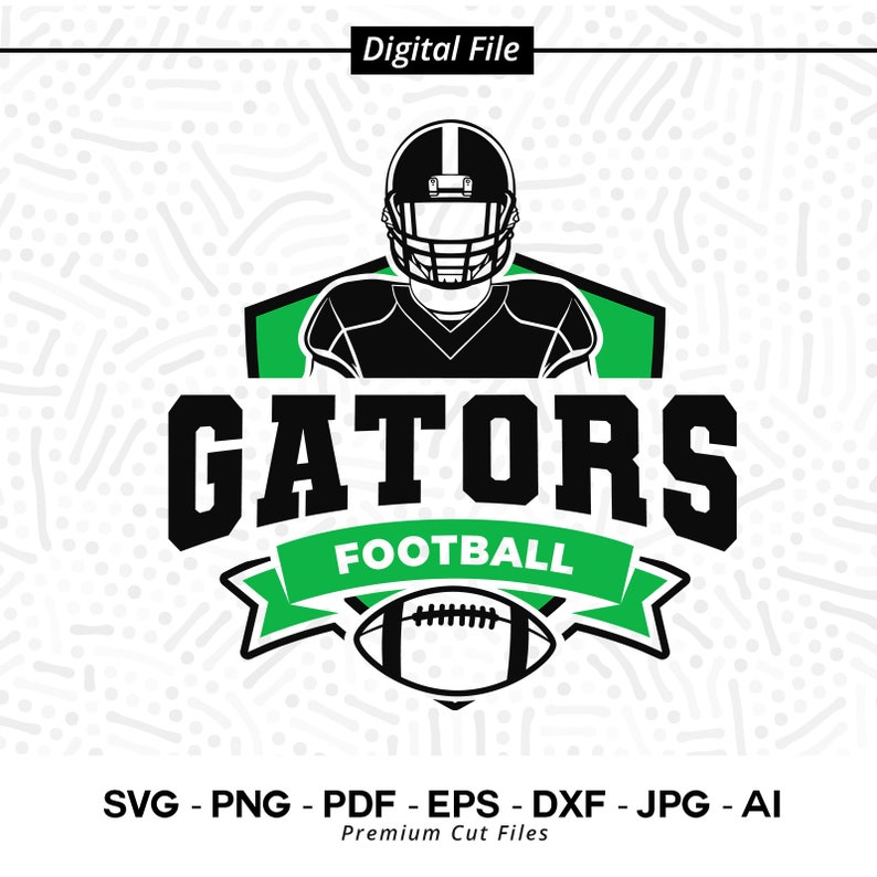 2817 Gators Football SVG PNG Gators Football svg Gator Sublimation png Football Clipart Gator Vibes Gators Cheer Football Shirt Design