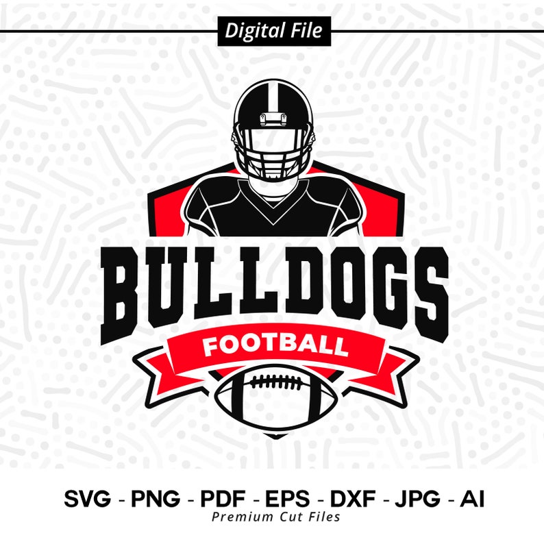 2818 Bulldogs Football SVG PNG Bulldogs Mascot svg Bulldogs svg Bulldogs Vibes Bulldogs Pride Bulldogs Cheer School Spirit Bulldogs Shirt