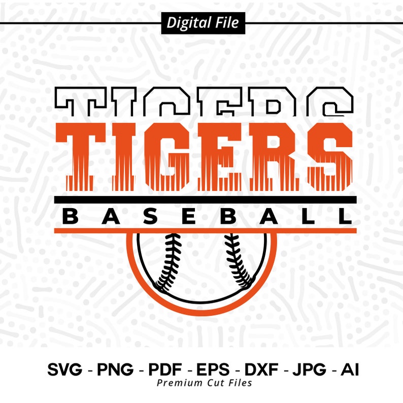 2861 Tigers Baseball SVG PNG Baseball svg Tigers svg Baseball Shirt svg Baseball Mom svg Tigers Pride svg Tigers Cheer svg Tigers Mom svg