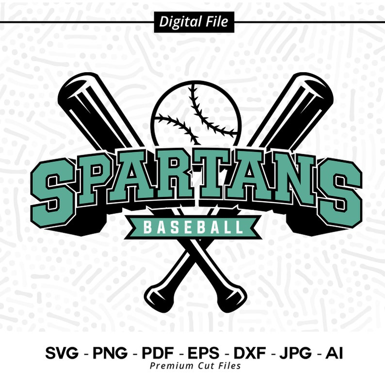 2926 Spartans Baseball SVG PNG Baseball svg Spartans svg Baseball Shirt svg Baseball Mom svg Spartans Pride svg Spartans Cheer svg Cricut