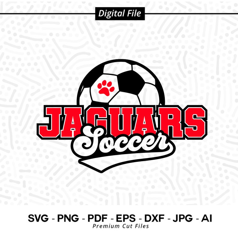 3019 Jaguars Soccer Svg Png Jaguars Jaguar Soccer Svg Jaguars Paw Svg Soccer Shirt Svg Jaguars Cheer Svg Soccer Clipart