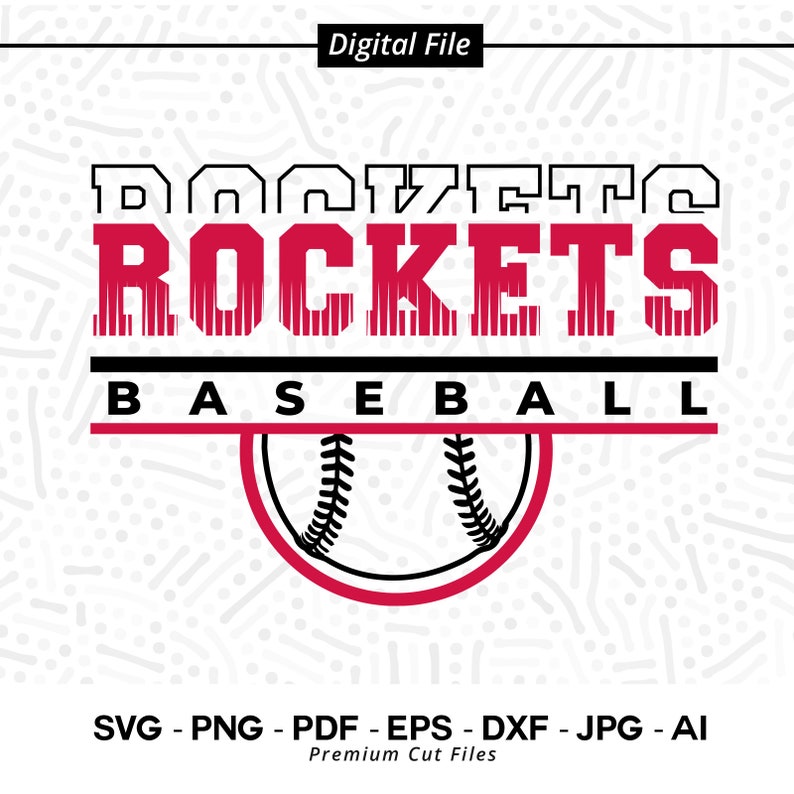 3028 Rockets Baseball SVG PNG Baseball svg Rockets svg Baseball Shirt svg Baseball Mom svg Rockets Pride svg Rockets Cheer svg Cricut