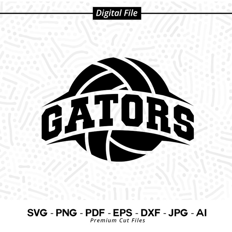 3057 Gators Volleyball SVG PNG Gators Gator Volleyball Svg Volleyball Shirt Svg Gators Vibes svg Volleyball Mom Svg