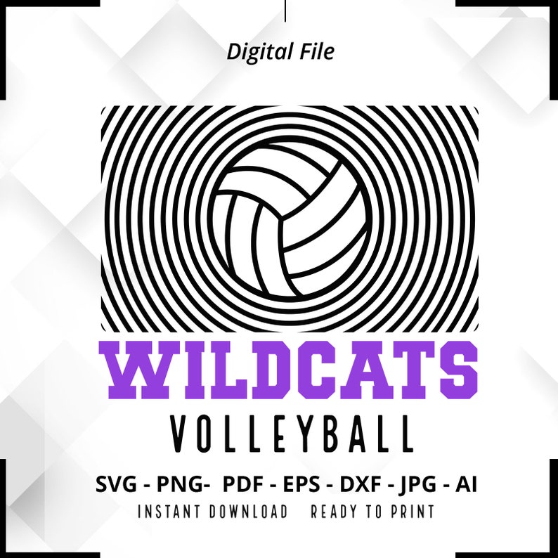 319 Wildcats Volleyball SVG PNG Wildcats svg Wildcats Cheer svg Volleyball svg Wildcats Mom svg Wildcats Shirt svg Volleyball Shirt svg