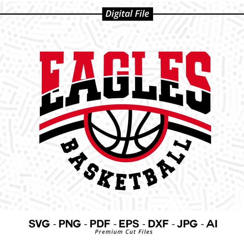 346 Basketball SVG PNG Eagles Basketball svg Eagle Basketball svg Eagle Basketball Clipart Cricut Cut Files SVG for Shirts Cheer Shirt