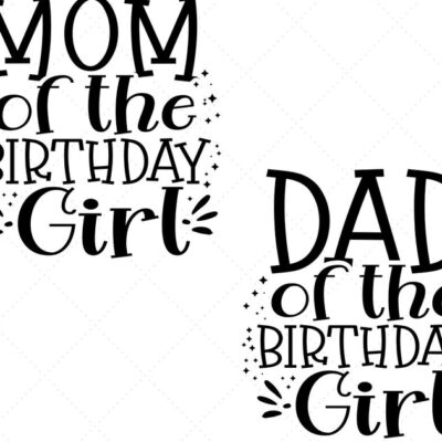 3469 Birthday Party Shirt Mom of Birthday Girl Birthday Girl Svg Girl Birthday Party 1st Birthday Girl