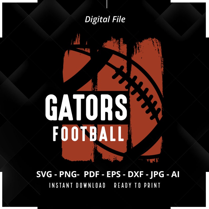 347 Gators Football SVG PNG Gators svg Gators Shirt svg Gators Mascot svg Gators Pride Gators Cheer svg Gators png Sport svg Silhouette