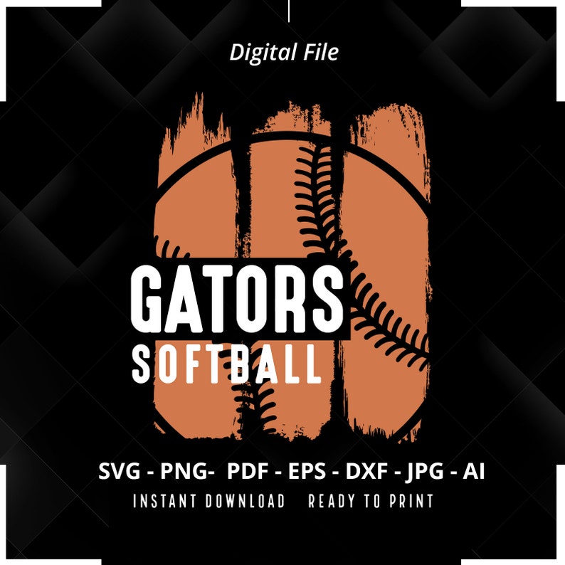 352 Gators Softball SVG PNG Gators svg Softball svg Gators Shirt svg Gators Cheer svg Gators Mom svg Softball Shirt svg Cricut Cut File