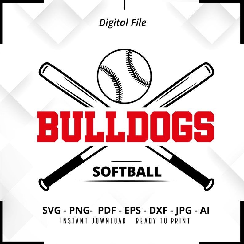 385 Bulldogs Softball SVG PNG Bulldogs svg Softball svg Bulldogs Shirt svg Bulldogs Cheer svg Softball Shirt svg Softball Mom svg Cricut