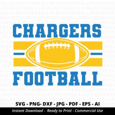 401 Chargers Football SVG PNG Chargers svg Chargers Shirt svg Chargers Mascot svg Chargers Pride svg Chargers Cheer svg Chargers png Silhouette