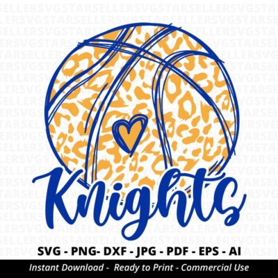 410 Knights Basketball SVG Knights svg School Spirit svg Knights Mascot svg Knights Cheer svg Knights Pride svg Basketball Mom svg Cricut