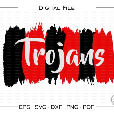 4206 Trojan svg Trojans svg Trojan Trojans Mascot School svg dxf eps png pdf sublimation cut file htv