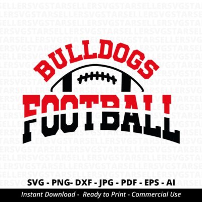 421 Bulldogs Football SVG PNG Bulldogs svg Bulldogs Shirt svg Bulldogs Mascot svg Bulldogs Pride svg Bulldogs Cheer svg Cricut Silhouette