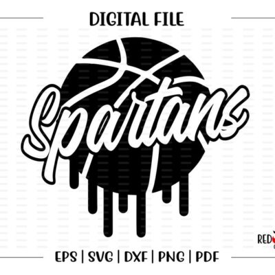 4212 Basketball svg Spartan Basketball Spartan Spartans Basketball svg dxf eps png pdf sublimation cut file htv vector digital