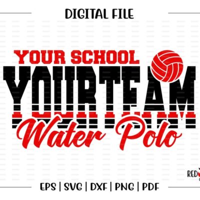 4238 Water Polo svg Custom Personalized Water Polo png Water Polo Water Polo clipart Sport Mascot svg dxf eps png pdf sublimation